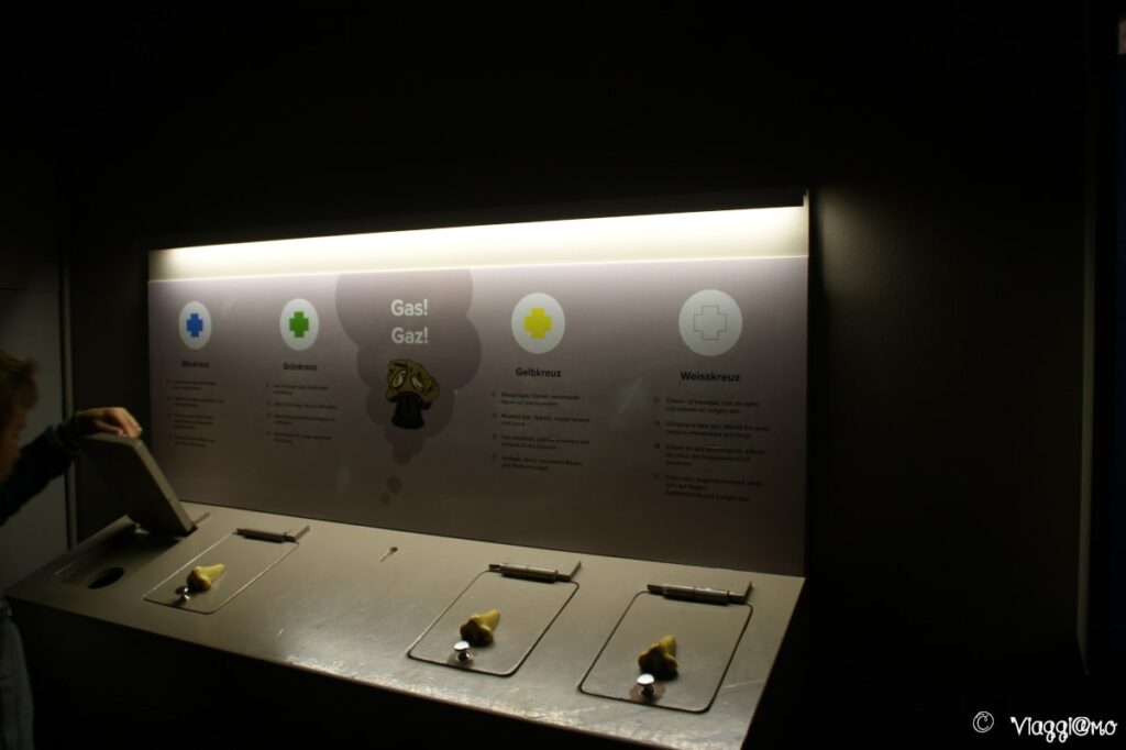 Elementi interattivi a Passchendaele Museum