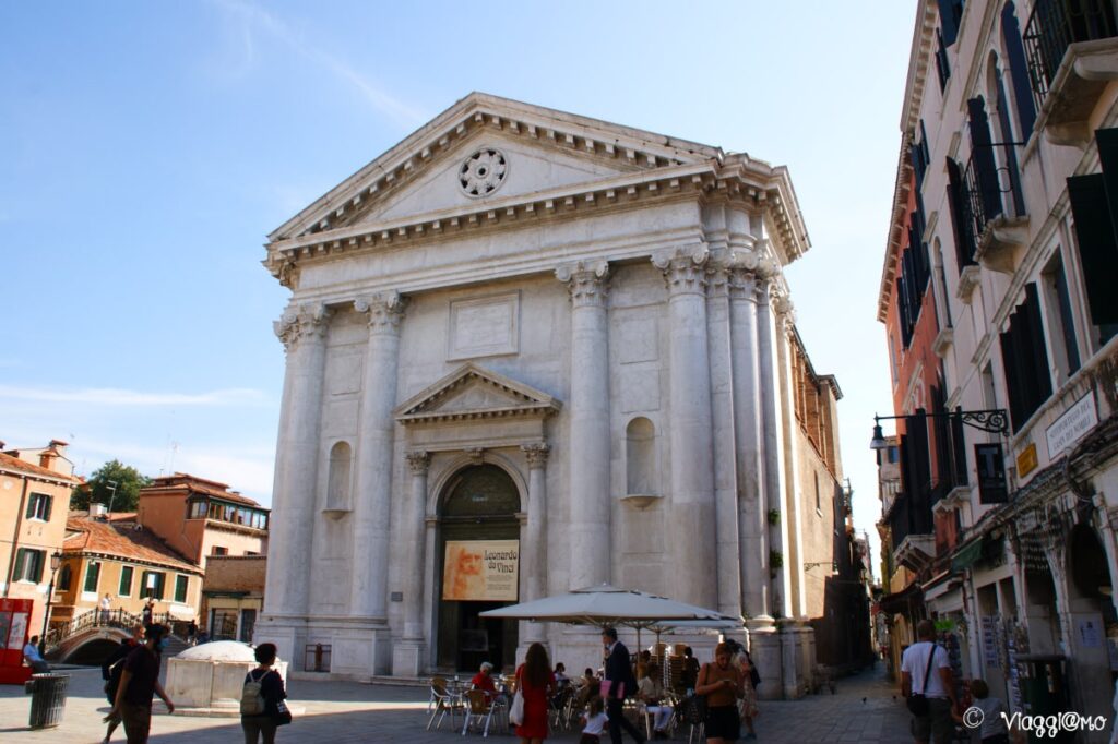 La Chiesa di San Barnaba ora Mostra di Leonardo Da Vinci