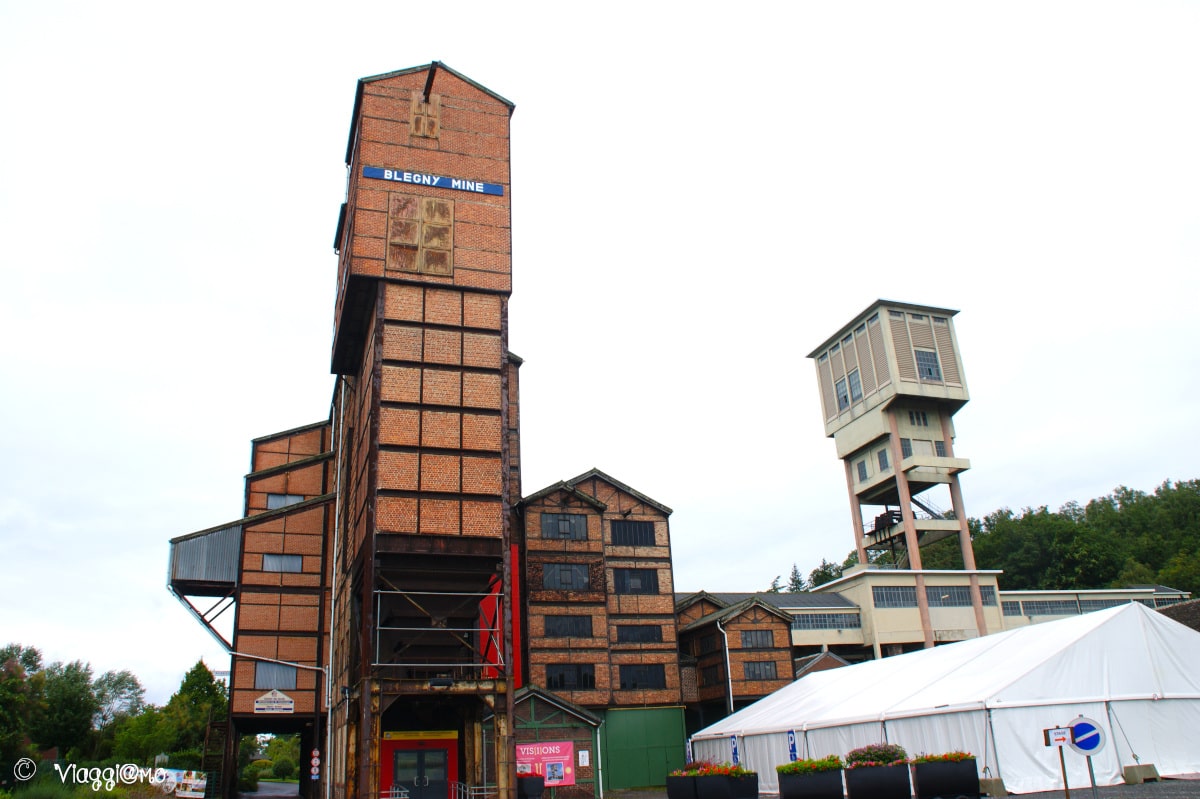 Vista della Miniera di carbone di Blegny