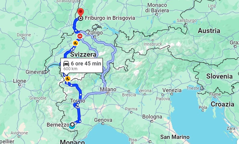 1° Giorno tour Germania sud