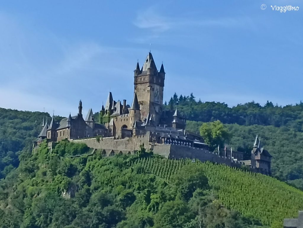 Vista del castello di Cochem