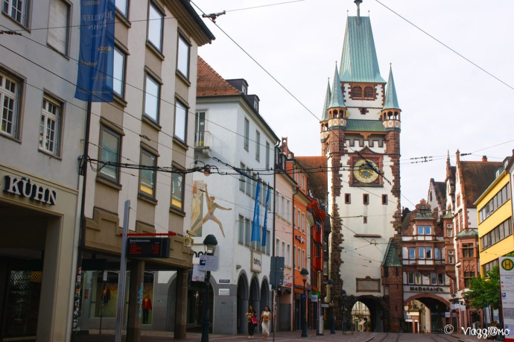 Martinstor di Friburgo una delle porte medievali