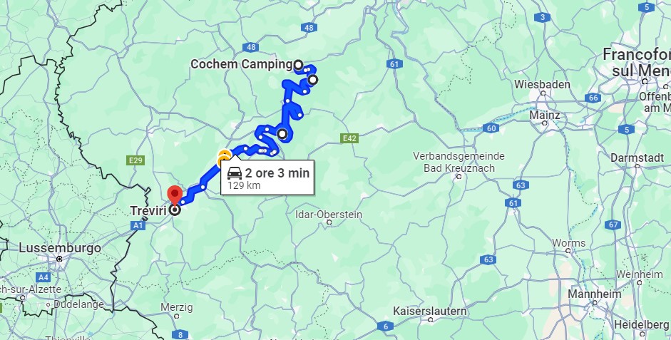 Itinerario 14 giorno tour del sud della Germania in camper