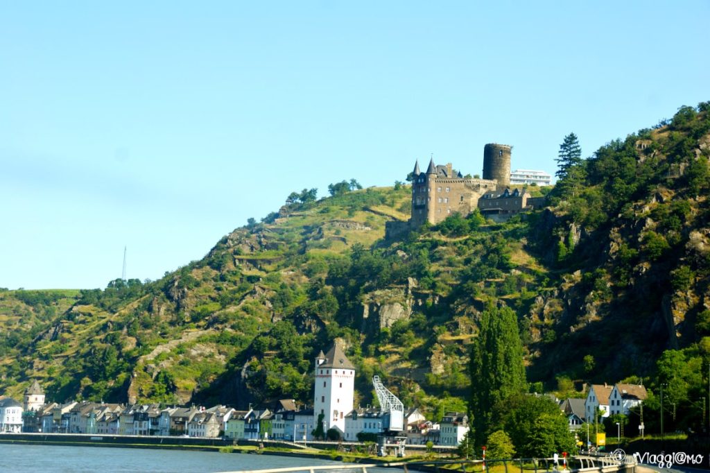Burg Katz e Saint Goarshausen