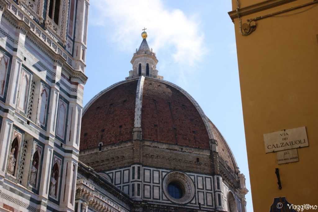 Vista della Cupola del Brunelleschi di Firenze