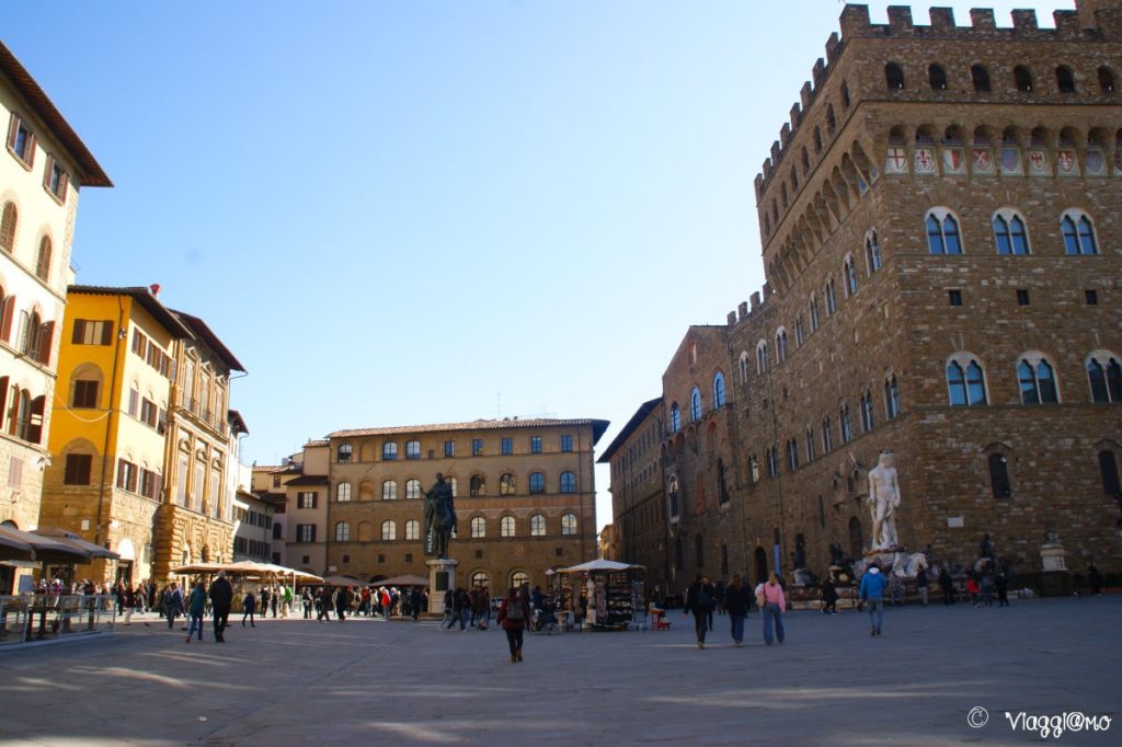 Scorcio della Piazza della Signoria