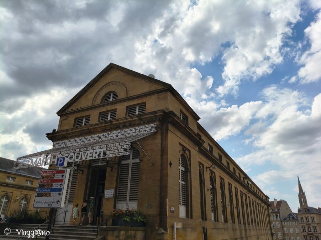 Esterno del Mercato Coperto di Metz