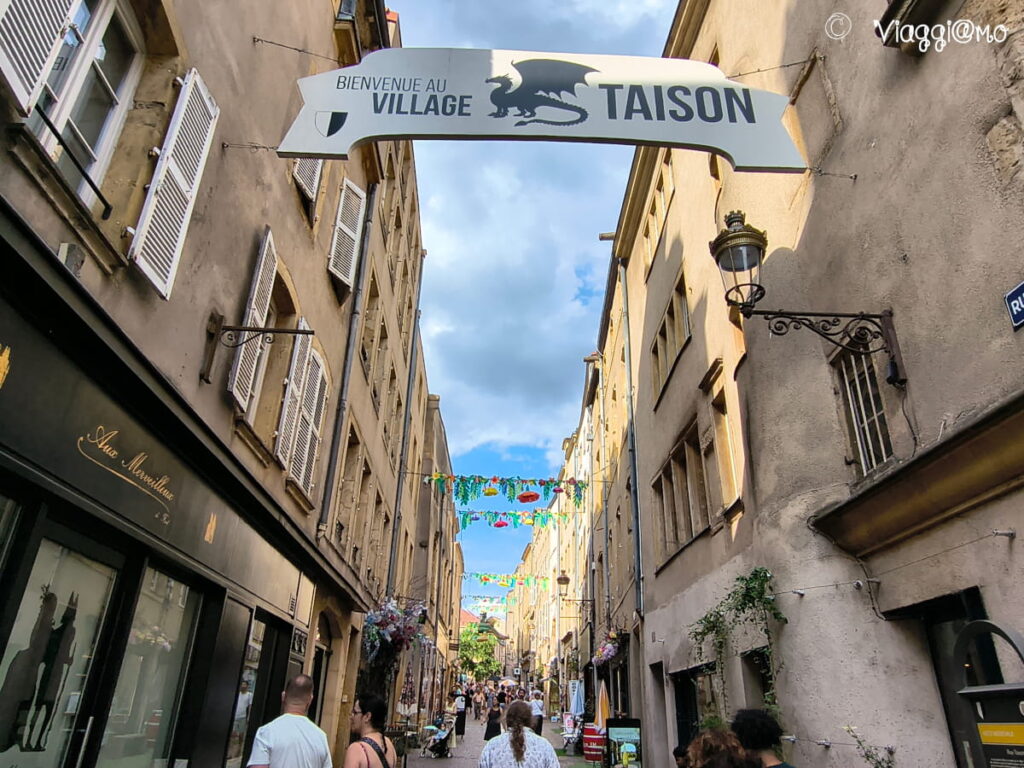 Scorcio su Rue Taison